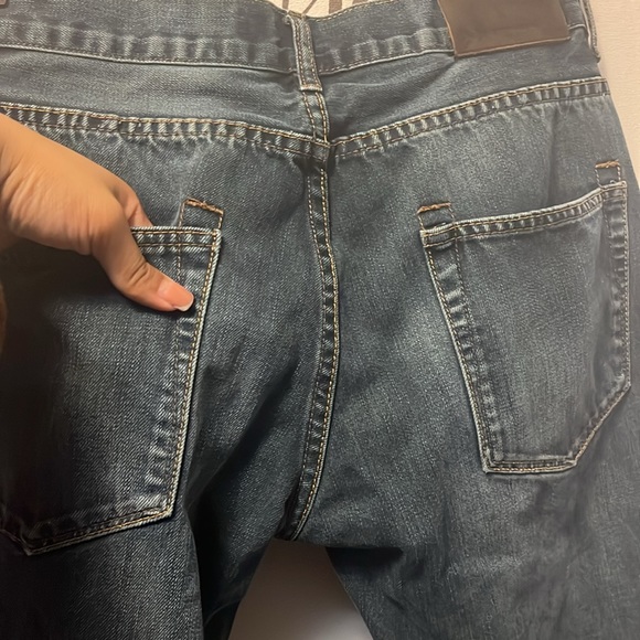 Tainted Denim Slim 30 Men’s Dark Blue Washed Straight Leg Jeans NWOT $40 - Picture 15 of 17